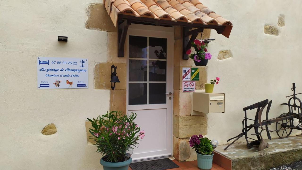 La Grange De Champagnac Bed & Breakfast Yvrac-et-Malleyrand Екстериор снимка